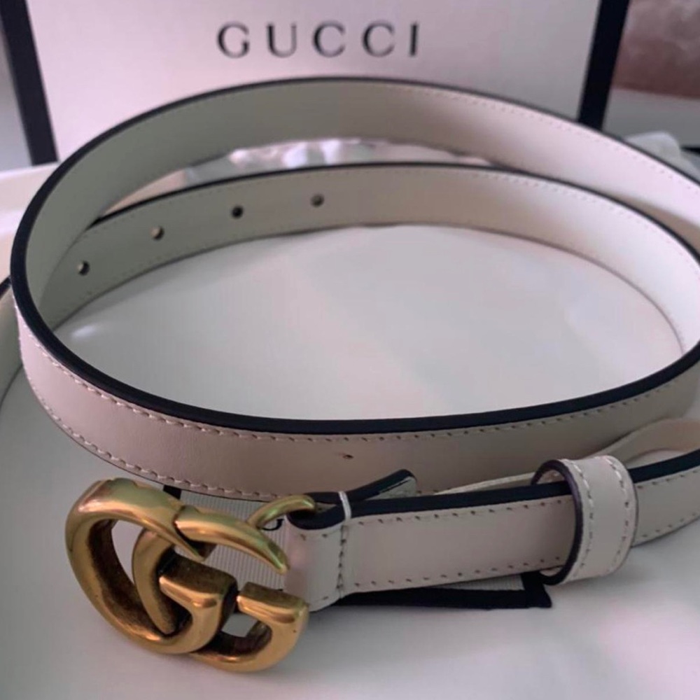 Gucci GG marmont thin belt